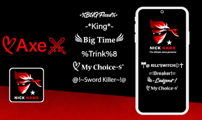 Gamer Nickname Generator android App screenshot 3